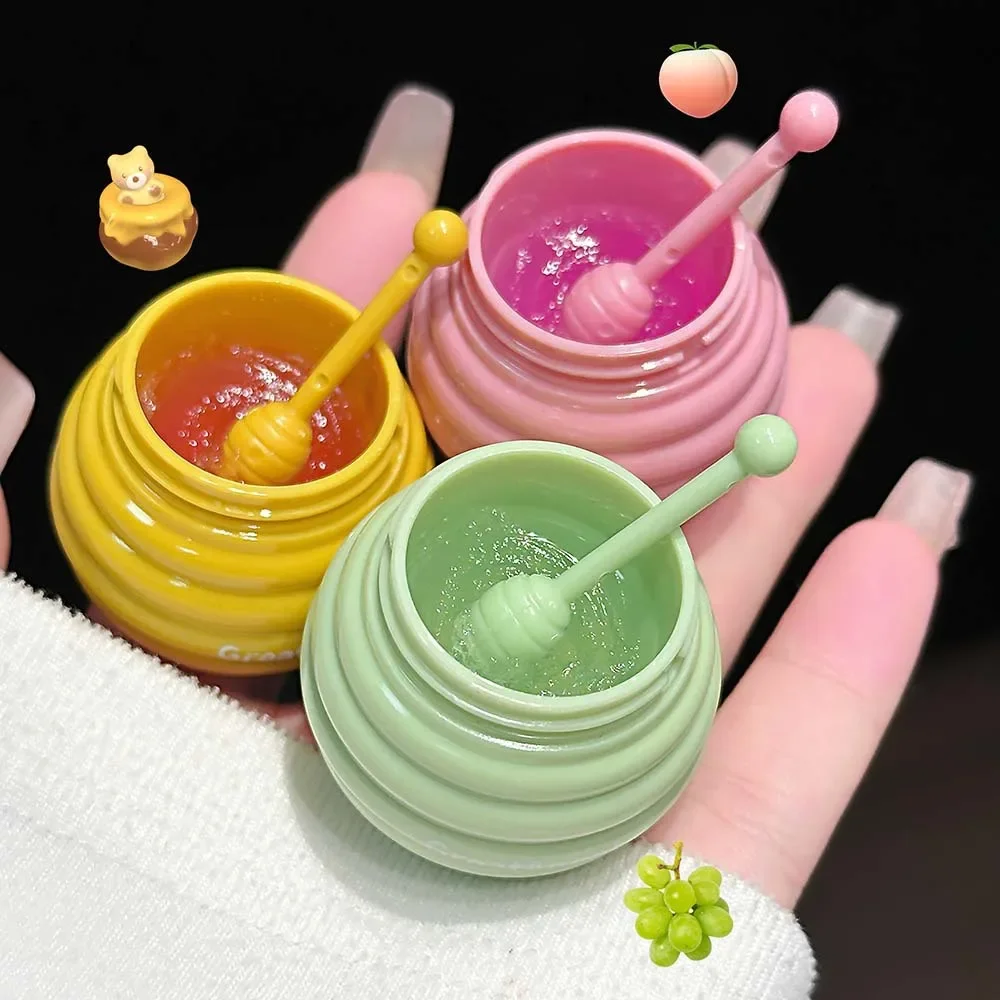 SHAQINU Fruit Extract Lip Gloss Hydrating Moisturizing Sheer Shine Mirror Gloss Lip Care for Daily Use