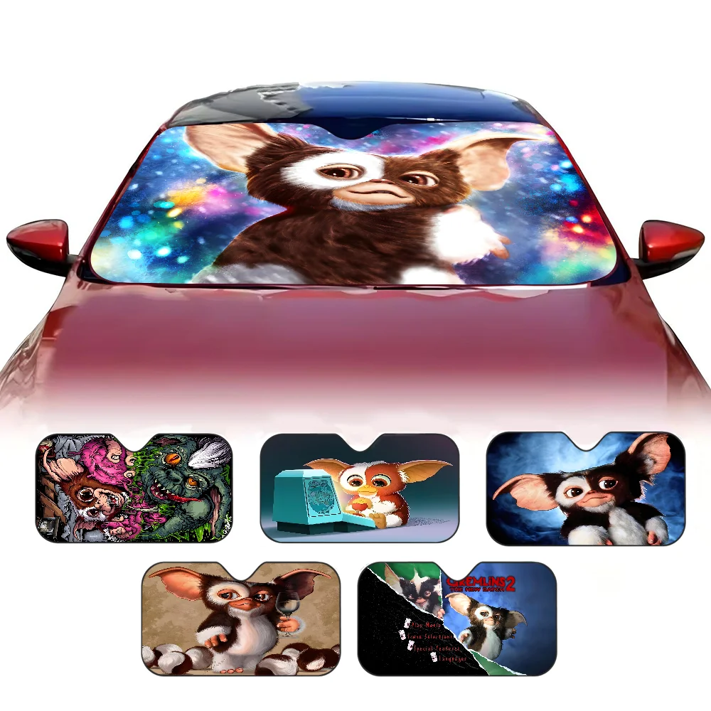 BEAST KINGDOM HN película Gremlins parabrisas parasol para coche SUV camión ventana delantera parasol visera protectora cubierta