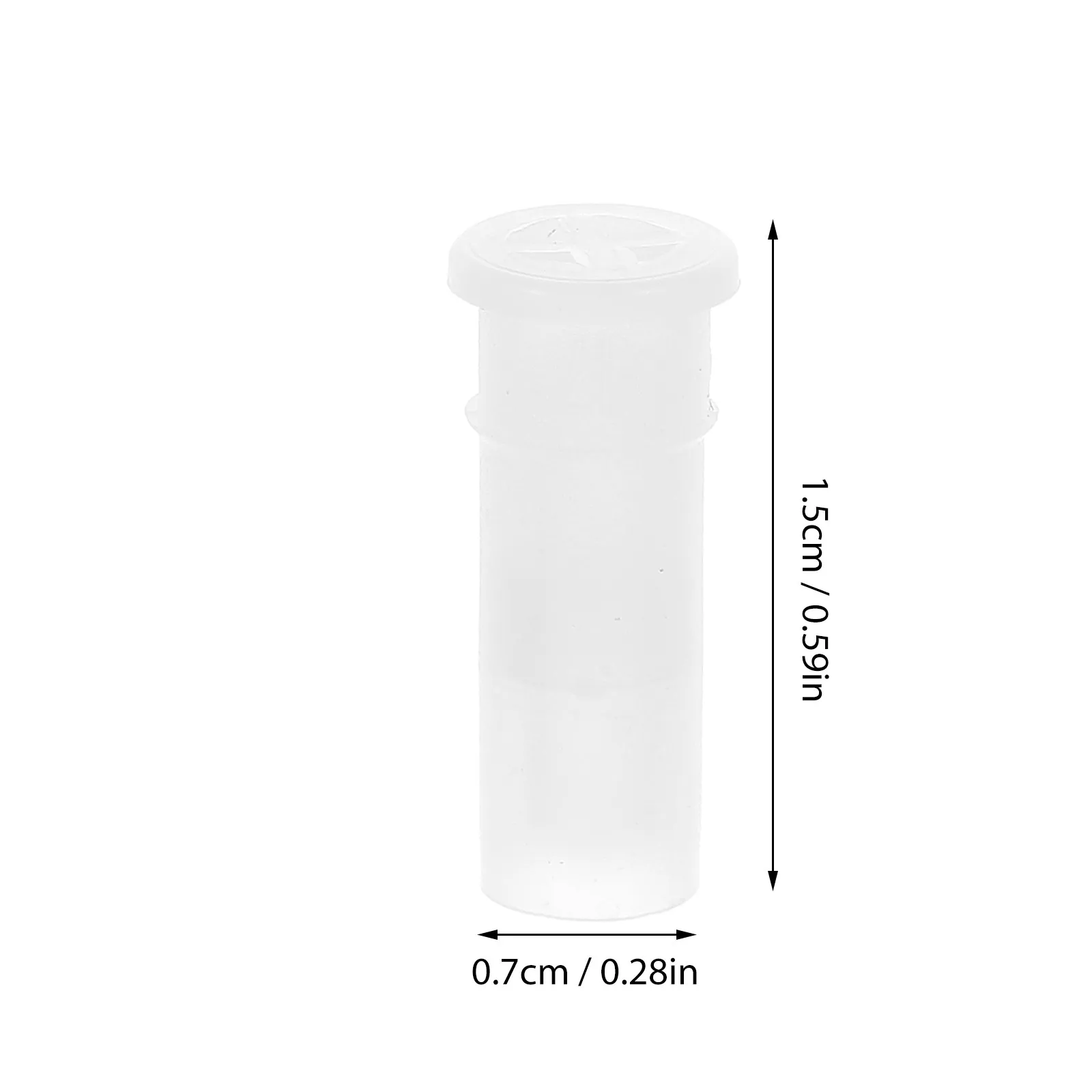50Pcs Plastic Insert Squeaker Replaceable Compact Squeaky Component for DIY Crafting Repair Pet Supplies Kids Hands-on Fun