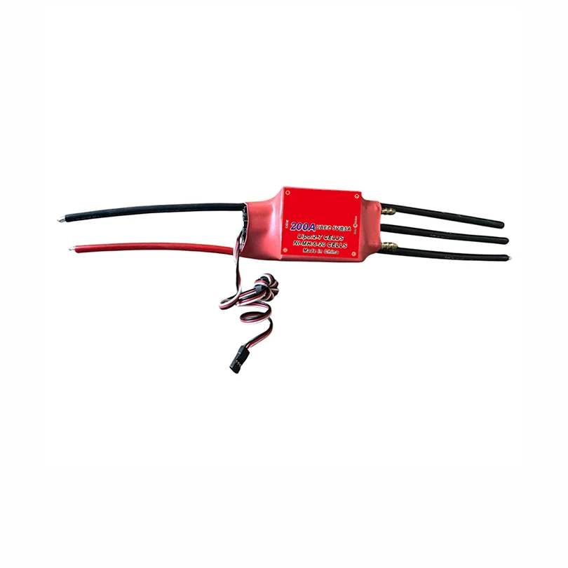 Waterproof 80A / 120A / 200A ESC 3-7S Bidirectional Water-Cooled brushless ESC Two-Way ESC for RC Ship Underwater Propeller Boat