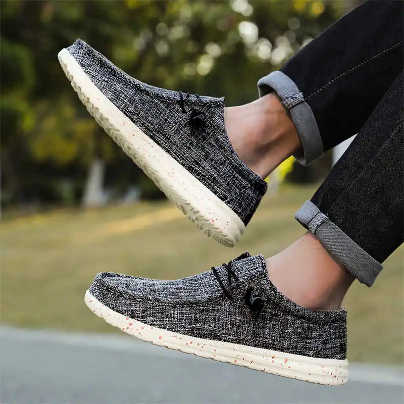 

Spring-autumn With Ties Men Brand Sneakers Loafers Grandmother Womems Shoes Sport Industrial Sewing High End Shows