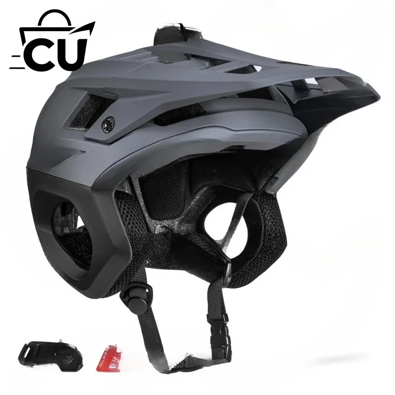 Integrated Molding Cycling Helmet With Ear Pads For Winter Mountain Bike Racing Off Road Skateboard Sports