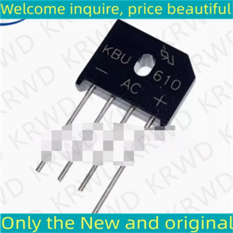 

50 шт., KBU610, новинка, Φ DIP KBU610 KBU61 KBU6 KBU