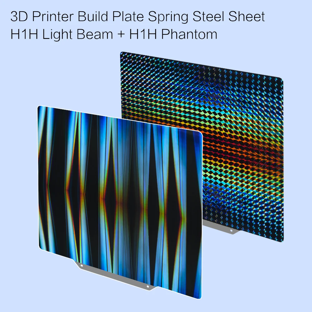 XCR Bambu lab gładka i wysokiej jakości 257x257 H1H płyta do zabudowy A1 X1C P1P magnetyczna sprężyna PEI blacha stalowa łóżko 3D część drukarki