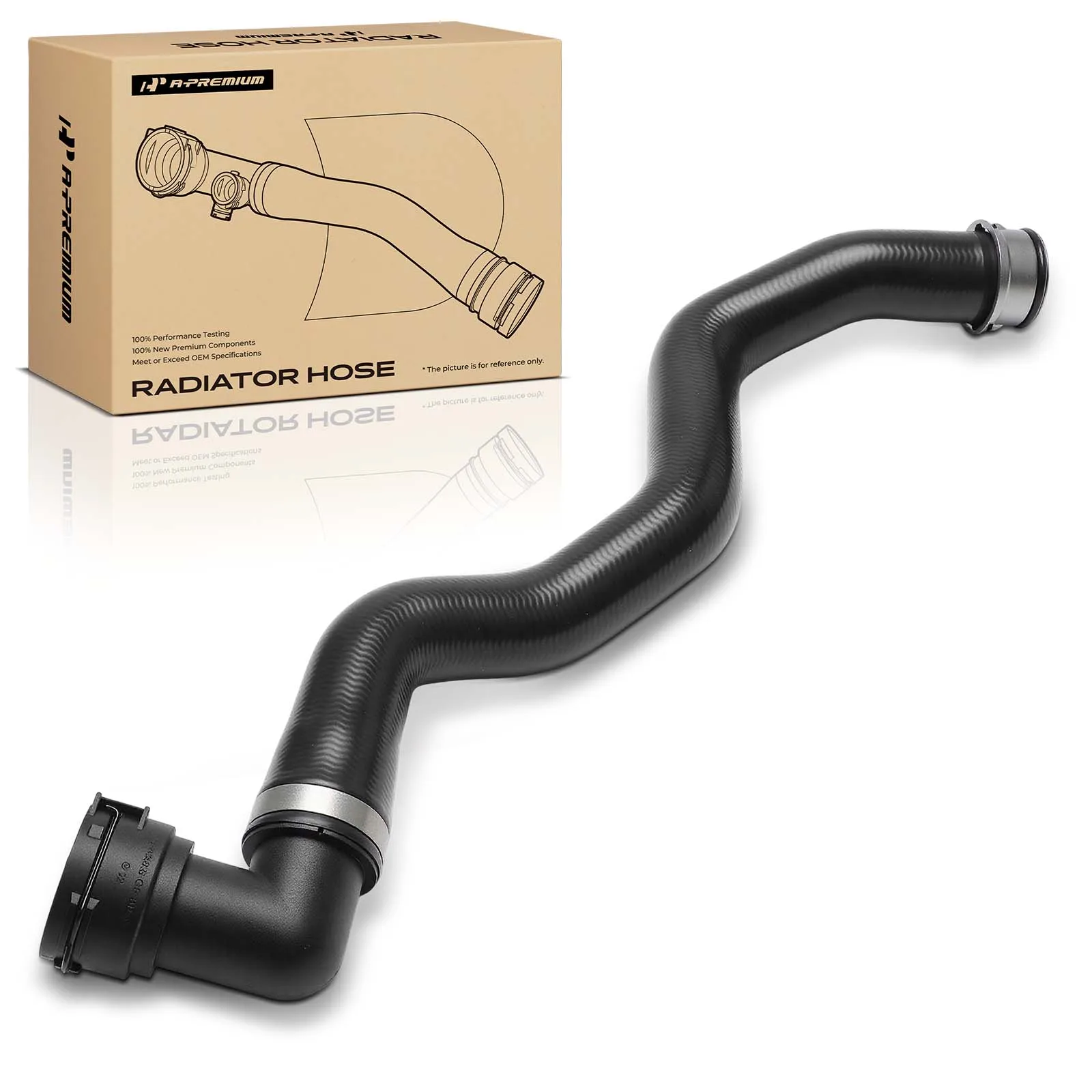 A-Premium Driver Side Radiator Coolant Hose for Mercedes-Benz ML350 2012-2015 GL350 2013-2016 GLS350d 2017