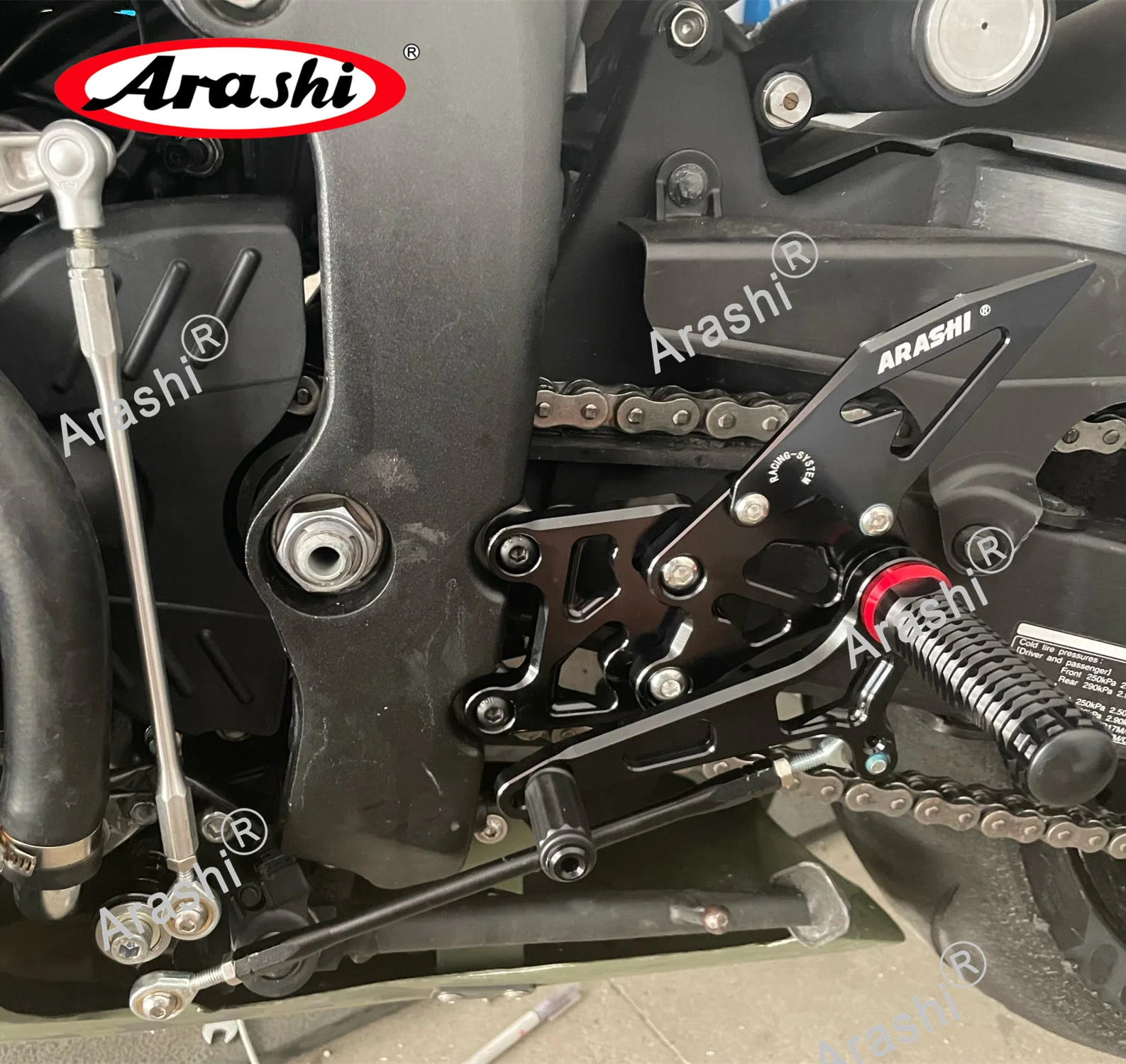 모토 페그 핏 CBR600RR 2008 2007 아라시 - Racing Pedal Set 리뷰 및 가격