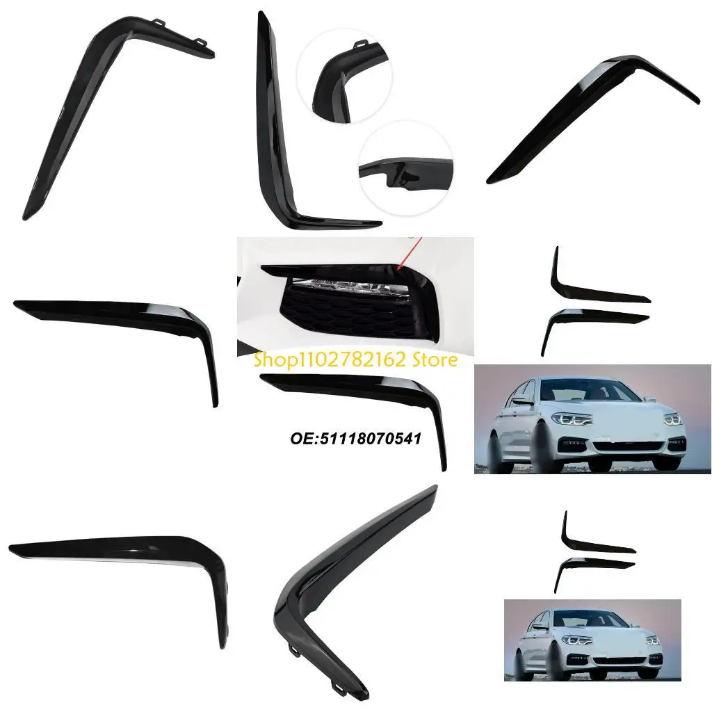 

547B Eye Lid Cover for G31 Bumper Fog Lights Enhances Vehicle Aesthetics 51118070541