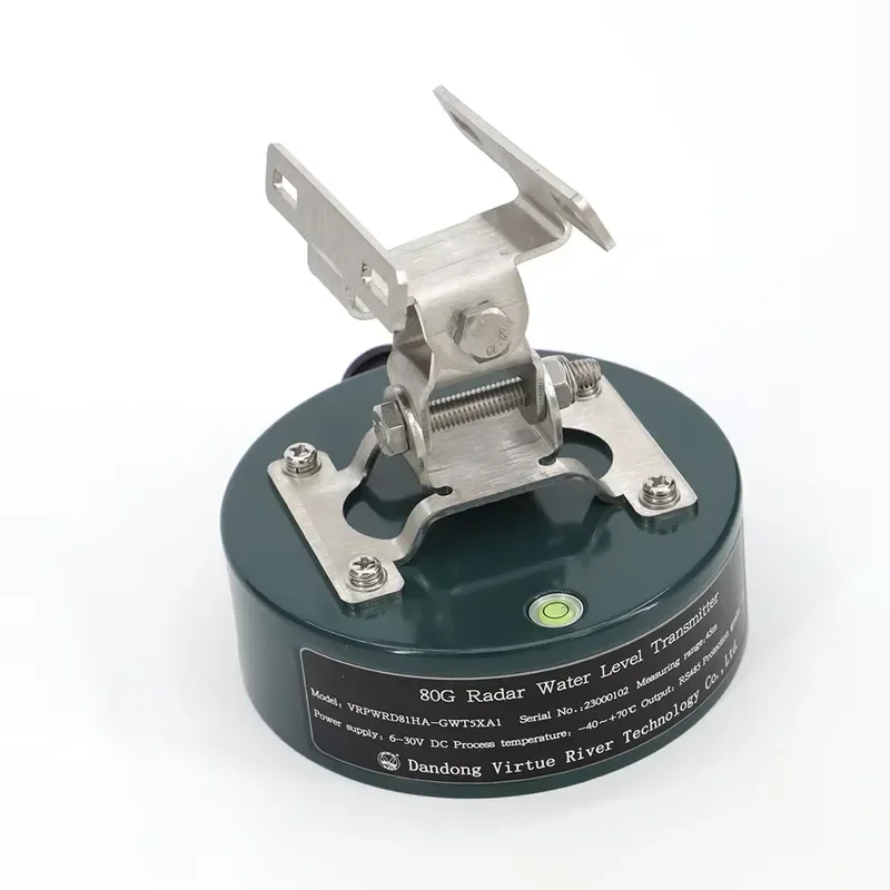 80GHz Radar Level Meter Stainless Steel Level Sensor Transmitter for Water Tank for Water and Rivers