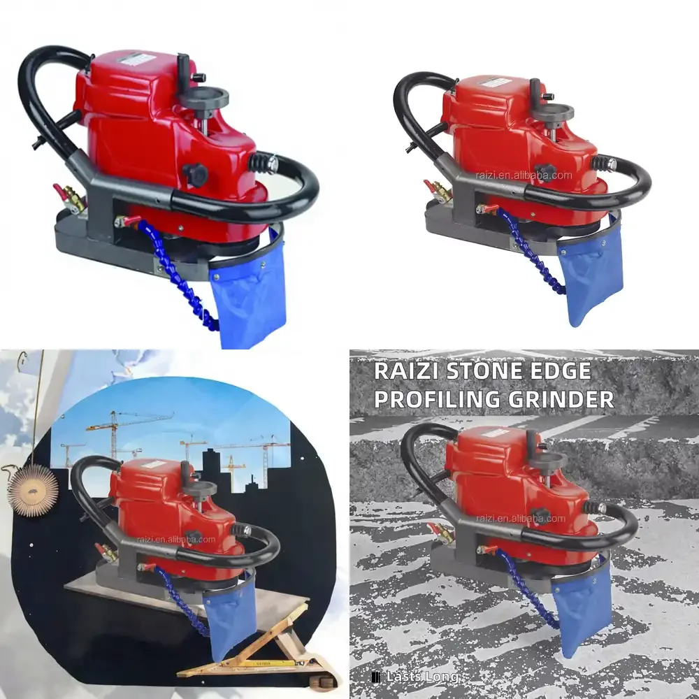RAIZI Electric Handheld Stone Edge Profiling Router Grinding Machine for Granite Stone