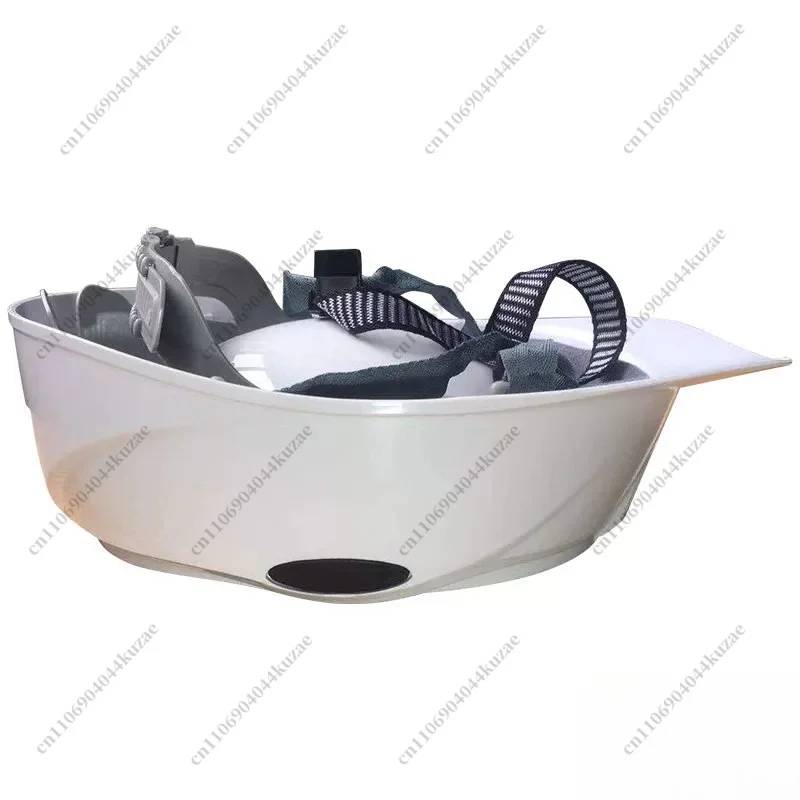 Portable Foldable Safety Plastic Hard Hat Lightweight Shockproof Protective Helmet For Disaster Earthquake Emergency Storage Use