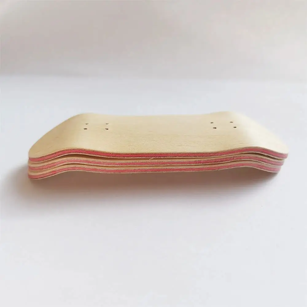 1Pcs Durable Maple Fingerboard Deck Wooden 5 Layer Finger SkateBoard Parts Mini 30mm Fingerboard Accessory
