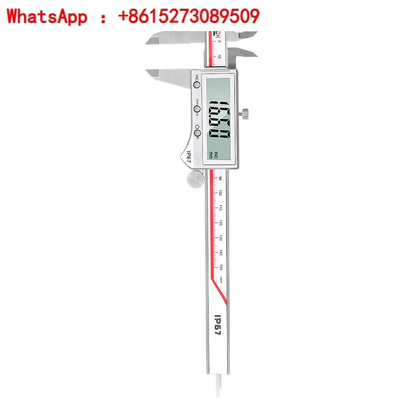 

IP67 digital display caliper data cable 0-150mm electronic vernier caliper waterproof oil origin to computer