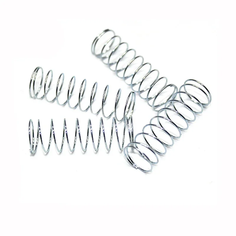 304 stainless steel return compression springs wire diameter 0.5mm outer diameter 3~12mm pack of 100
