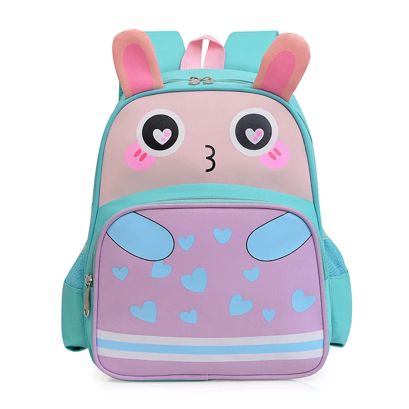 Mochila de dibujos animados para niños y niñas, bolsa ligera y transpirable para libros, mochilas escolares Plecak