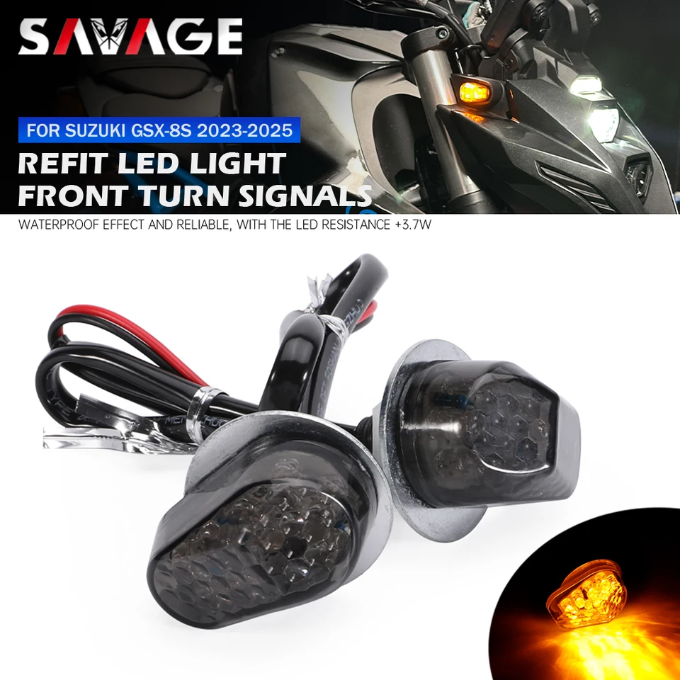 2025 GSX-8S LEDターンシグナルライトフラッシャー スズキ GSX8S 2023