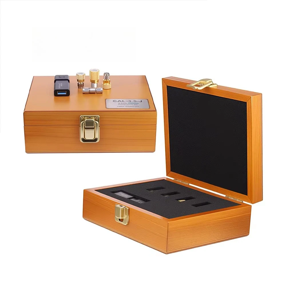High Frequency 3.5mm Male Open Short Load Adapter 50 Ohm Calibration Kit DC 26.5 GHz RF VNA Vector Network Analyzer, Brass