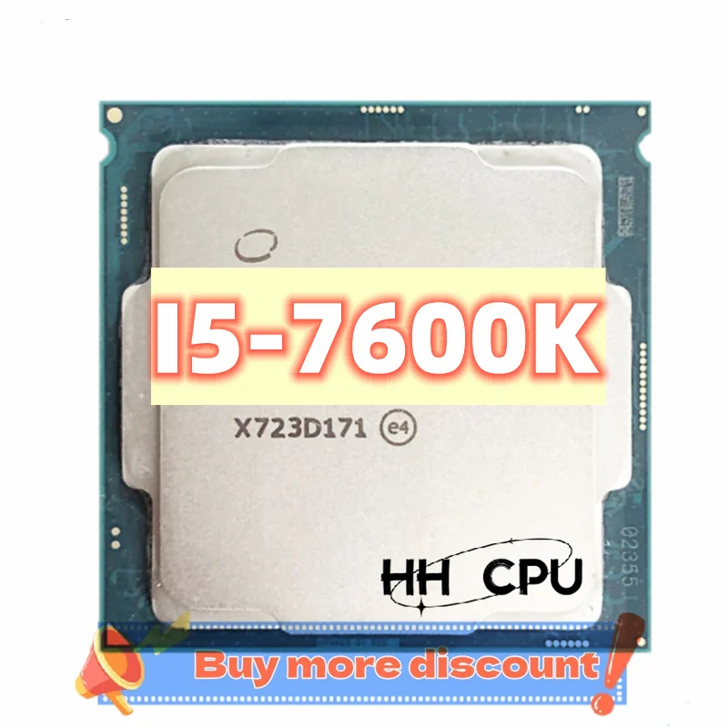 i5 7600K i5-7600K 3.8 GHz Quad-Core Quad-Thread CPU Processor 6M 91W LGA 1151