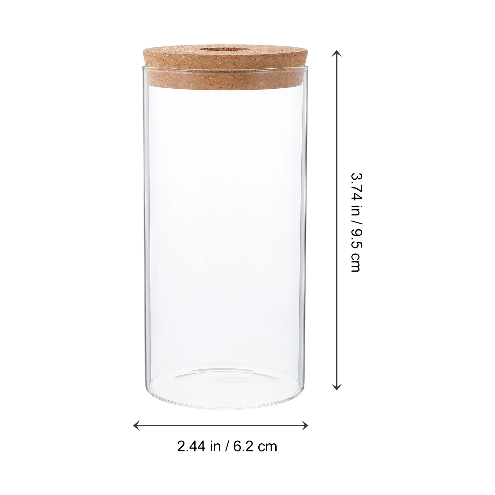 

2Pcs Glass Bottle Terrarium DIY Micro Landscape Moss Plant Container for Diy Micro Landscape Bottle Home Decoration