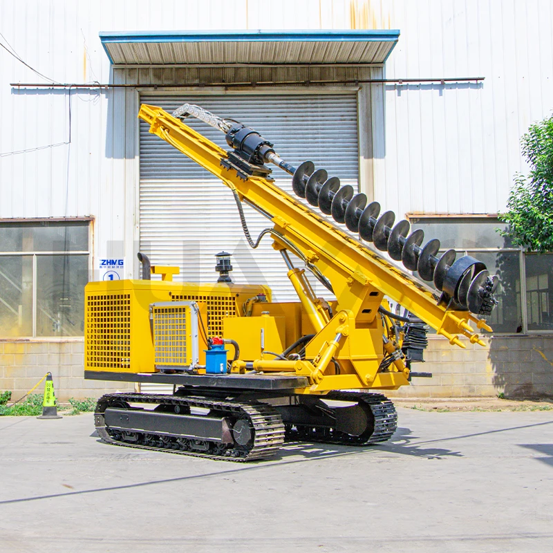 Manufacturer 4-meter Stroke Disposable Hydraulic Solar Photovoltaic Pile Driver
