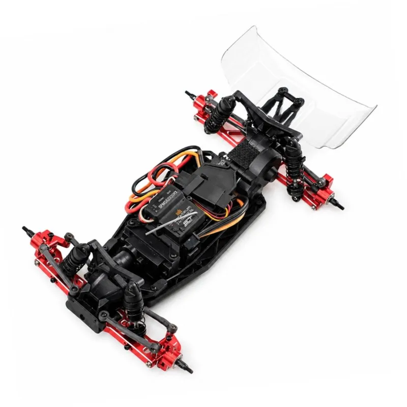 ABJL RC Car Metal Steering Cup C-Hub Rear Wheel for 244016 LOSI Micro-B 1/24 Upgrade Parts Red