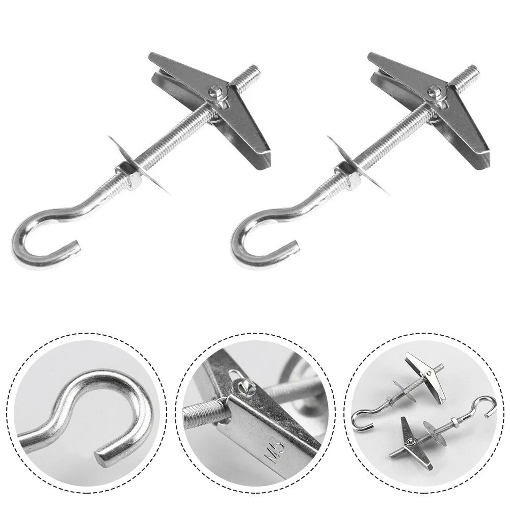 Swag Hook Ceiling Hook Silver White Finish Galvanized Steel Hangers Kit Organization Plant Hanging High Quality