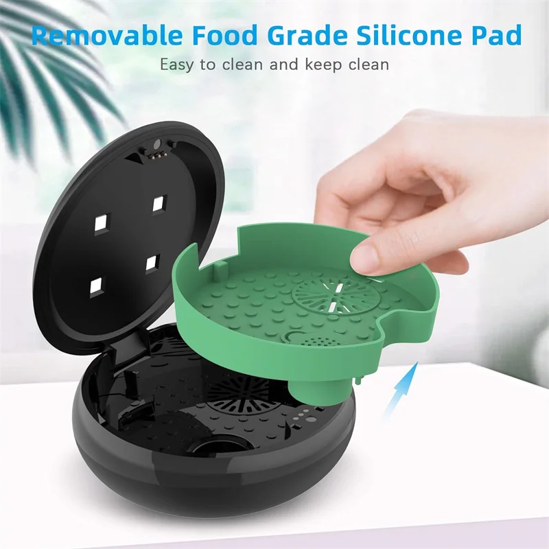 Newest UV Retainer Cleaner Case with Fan Compatible with Invisalign Case Mouth Guard Case Denture Case Night Guard Case