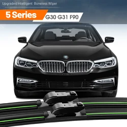 Essuie-glace avant pour BMW, accessoires de fenêtre, série 5, G30, G31, F90, 2016-2023, 2017, 2018, 2019, 2021, 2022, 2 pièces