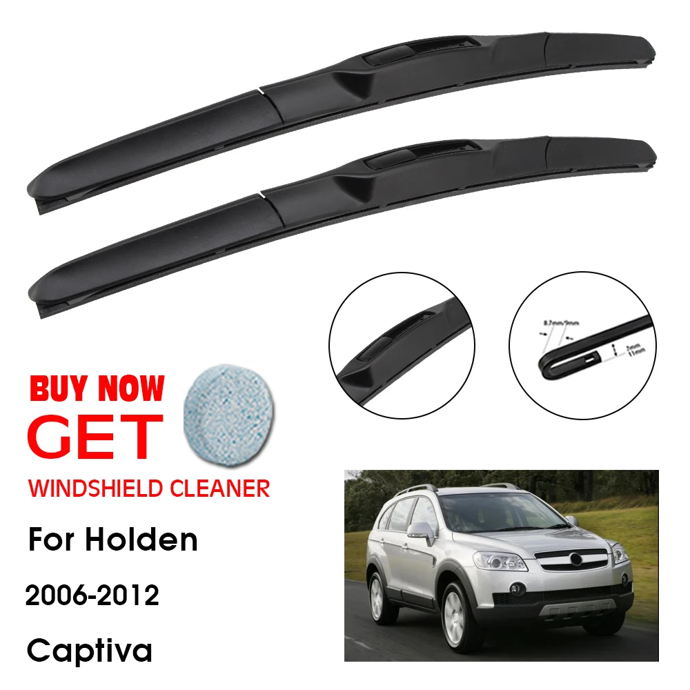 

Car Wiper Blade For Holden Captiva 24"+16" 2006-2012 Front Window Washer Windscreen Windshield Wipers Blades Accessories