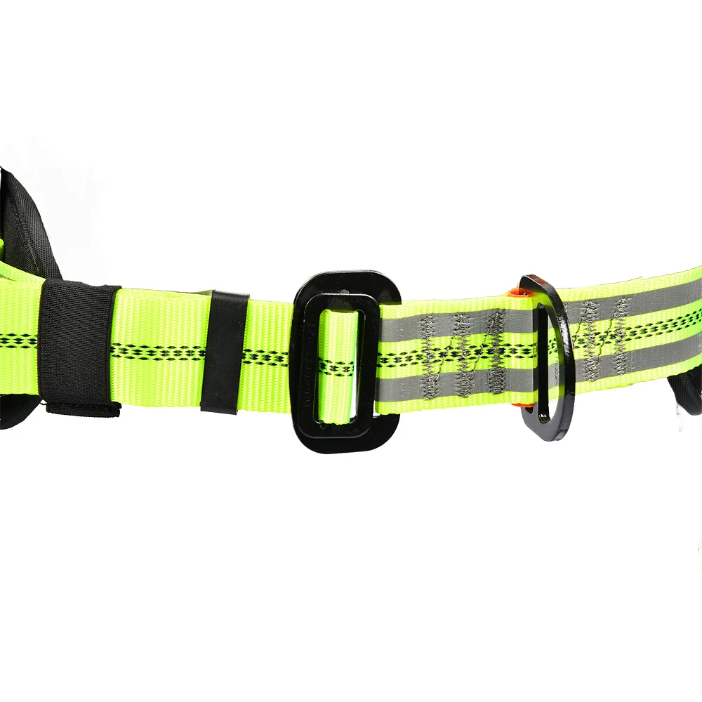 حزام أمان الإنقاذ من الحرائق مع أشرطة عاكسة لعمليات الطوارئ وحزام إيقاف السقوط عالي الحرارة
