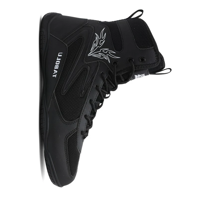 

Новинка 2023 года, боксерские ботинки для мужчин, дышащие борцовские ботинки, противоскользящие боксерские тренировочные ботинки, удобные армейские кроссовки