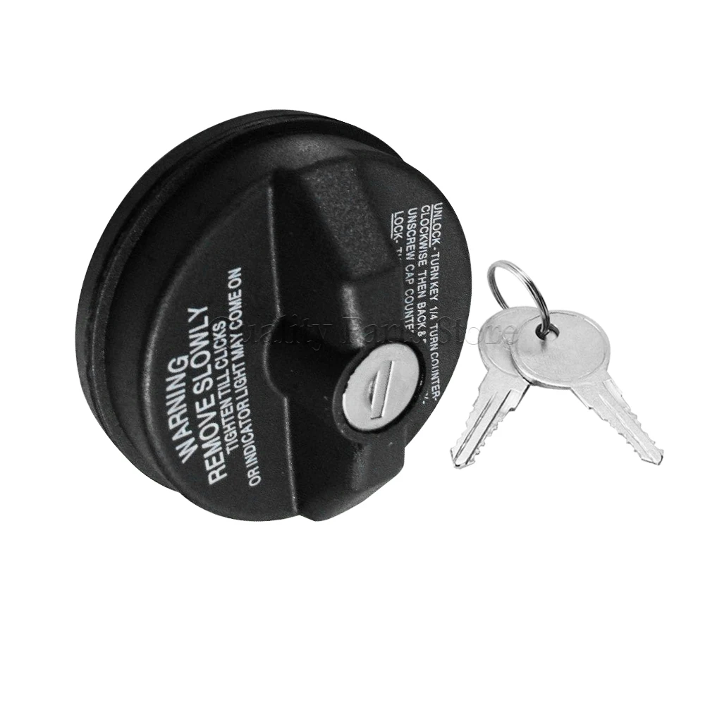 For Chevy Toyota Tacoma Ford Nissan Honda GMC Infiniti Mazda Buick 1PC Gas Cap Locking Gas Fuel Tank Cap with Keys 77300-47020
