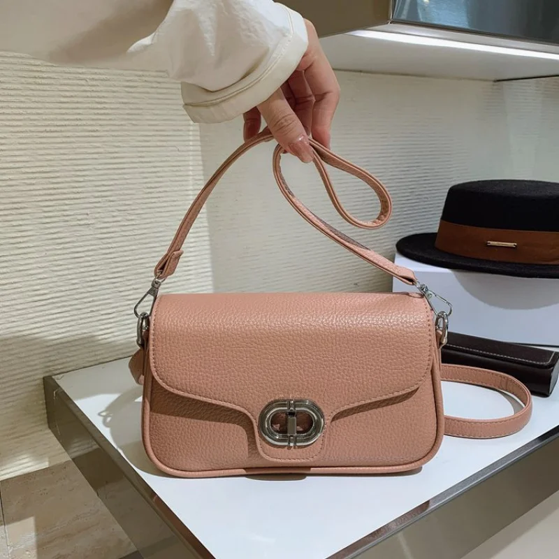 

Elegant Women Crossbody Bag With Silk Scarf Strap Tie And Leather Body For Chic And Feminine Touch And Style