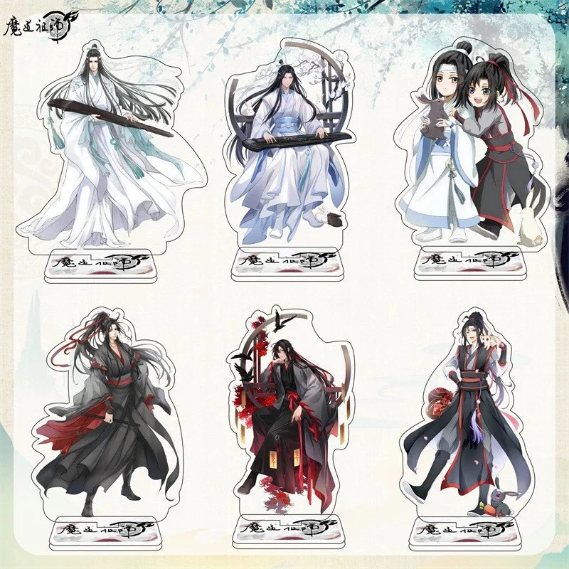 

Mo Dao Zu Shi MDZS Figure Acrylic Standee Iconic Cultivation Duo Anime Art Decor Wei Ying Lan Zhan Cloud Recesses Scene Gifts