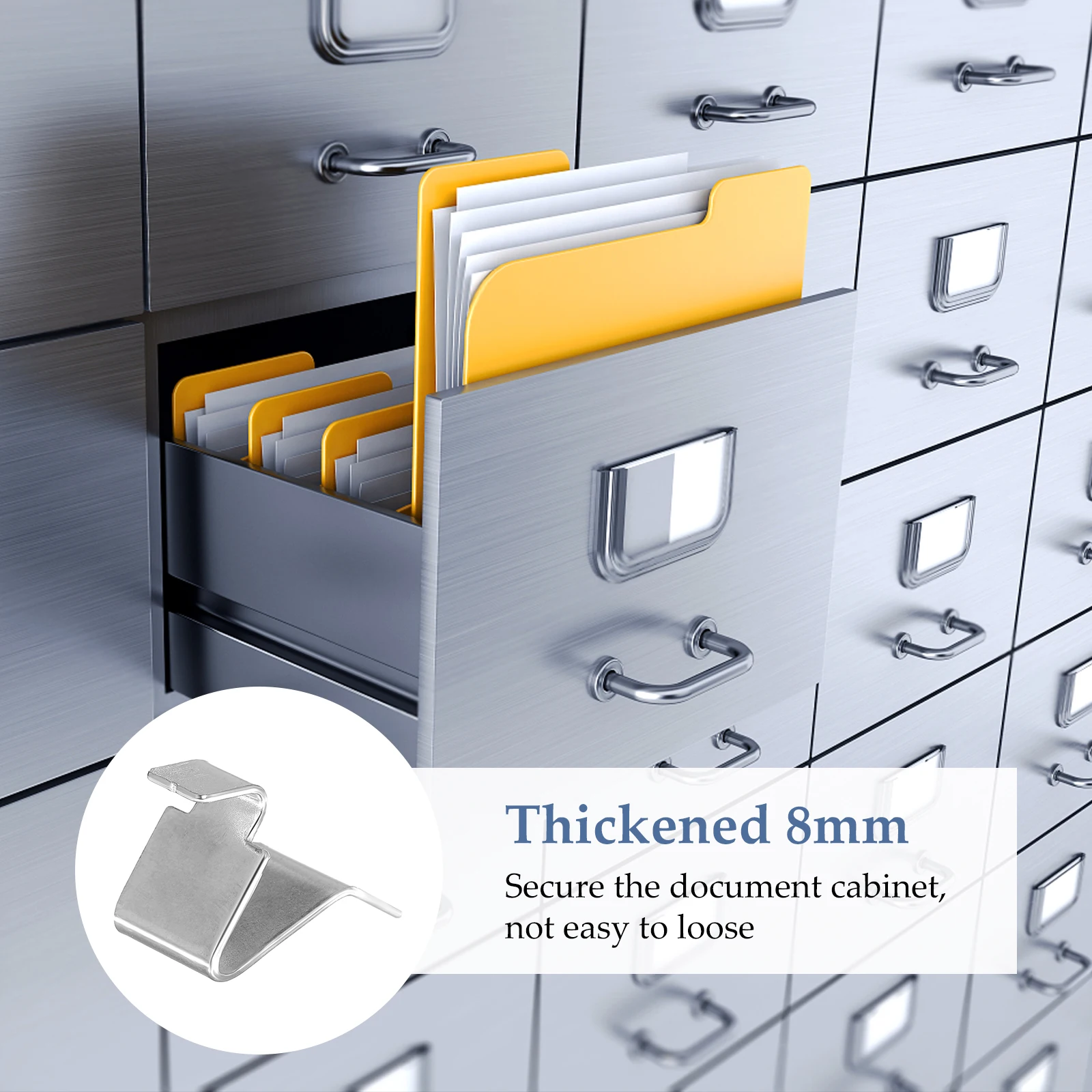 

12pcs Cabinet Shelf Clips Metal File Cabinet Shelf Clips multiuse Heavy Duty Shelving Bracket Supports Durable Cabinet Accessory