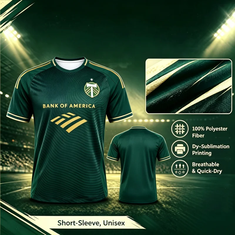 26-27 New Portland Niche Fan Customized Casual Sports Fast Drying Breathable 3D Printed T-shirt for Family and Children's Wear
