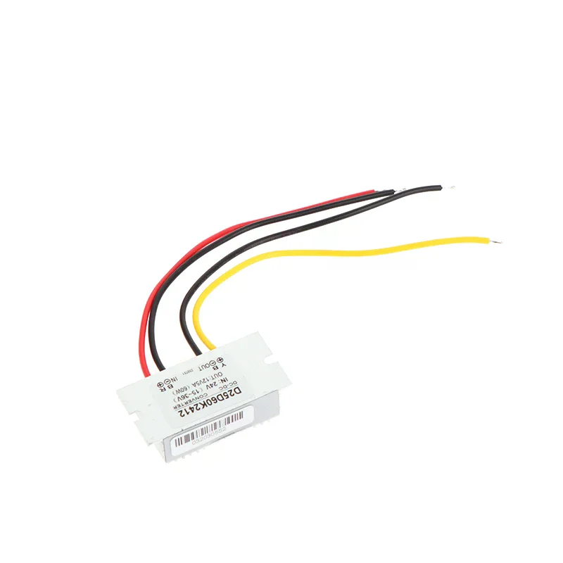 1Pc 24V To 12V 5A DC Step Down Converter Voltage Regulator Reducer Module Power Supply For Led Light Car Truck Boat