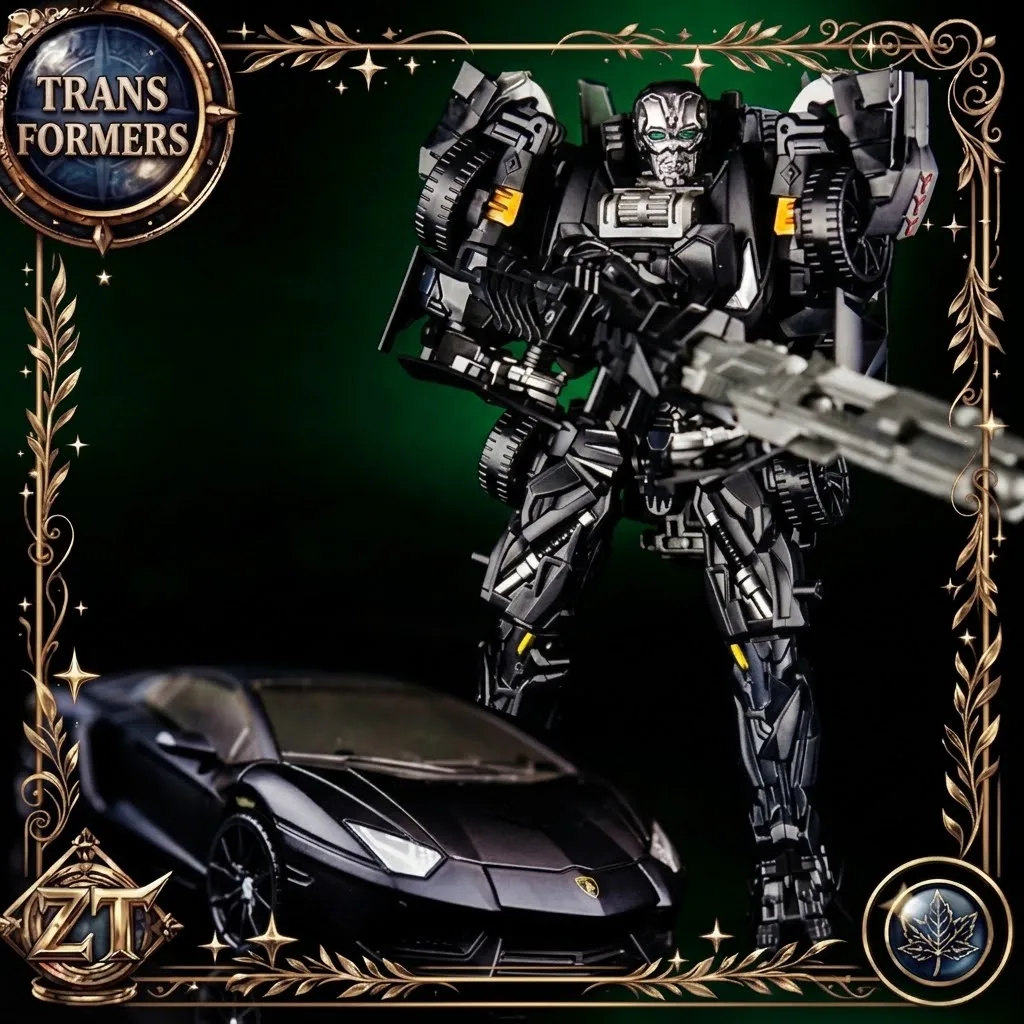 【In Stock】 KO Transformation Toys Bounty Hunter Supercar Yellow Bee Sports Car Robot Action Figure Collection With Box