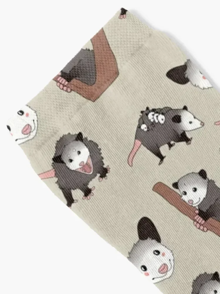 Opossums Pack Socks essential Stockings man sports and leisure Socks Men Women's