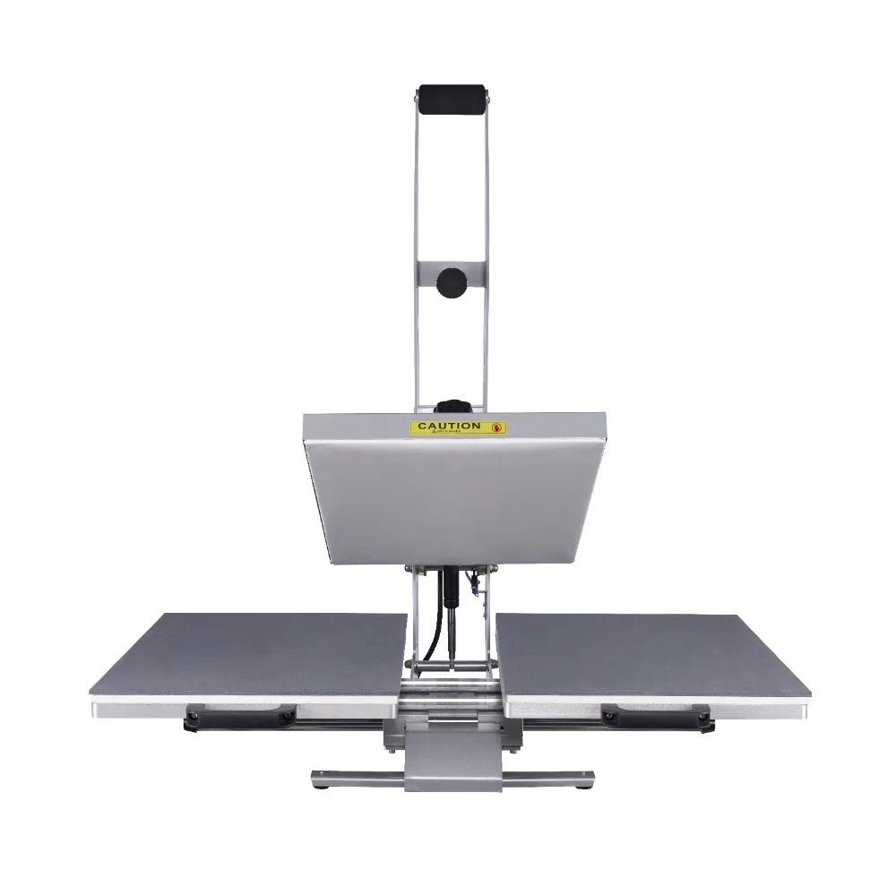 16 X 24 반자동 열 프레스 기계, 열전사 듀얼 플래튼 클램쉘 승화 티셔츠 홈 DIY 자동 개방 LCD 제어