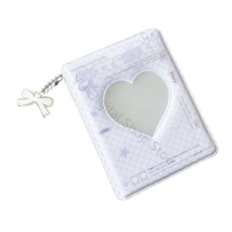 96BA 3-Zoll-Mini-Kartenalbum mit PVC-Abdeckung zum Präsentieren und Sortieren von Sammelkarten – Detail 8