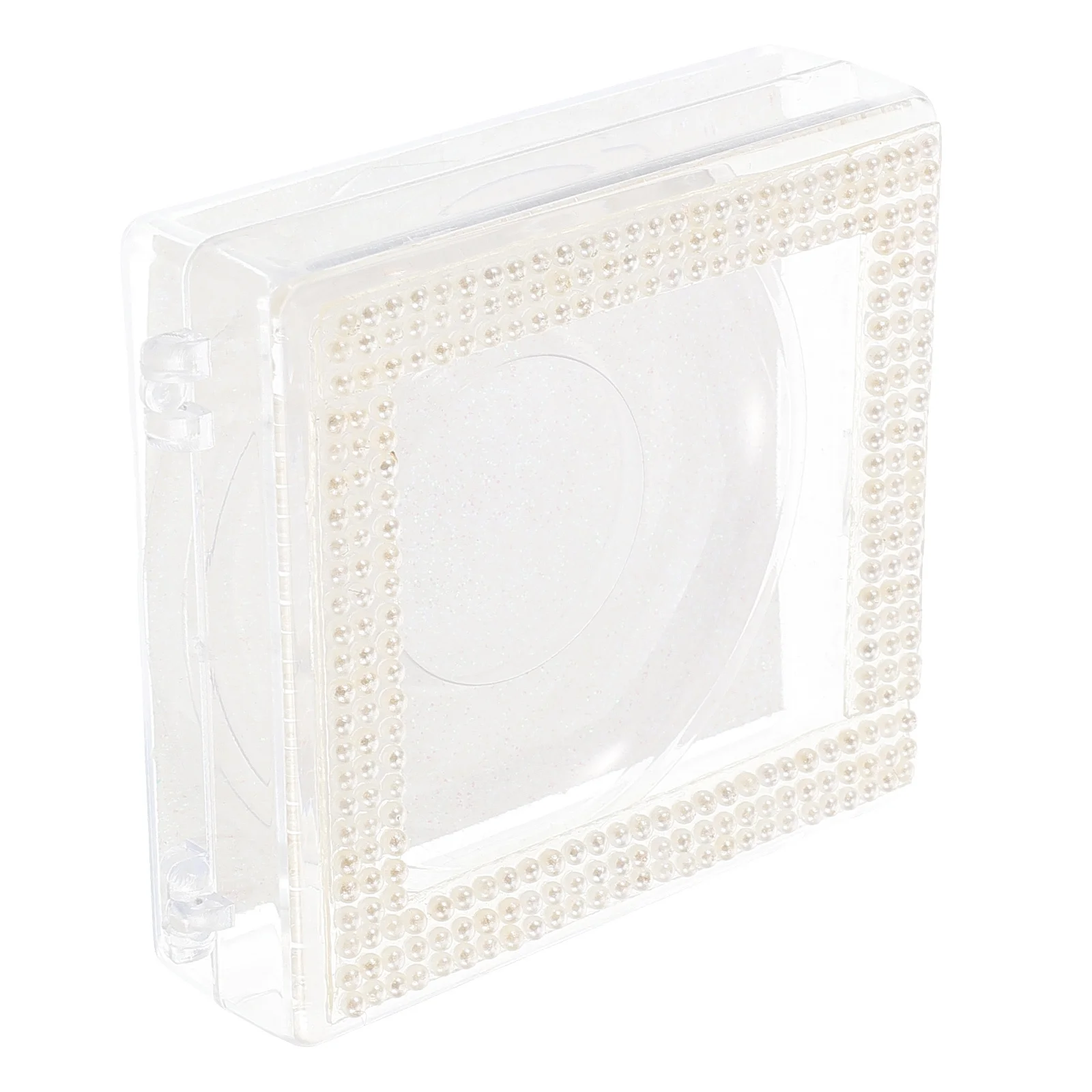 

False Eyelash Holder Compact Portable Eyelash Storage Case Clear Lash Organizer Lightweight Secure Lash Storage Box