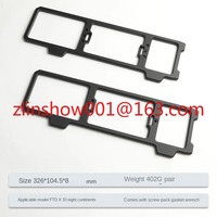 Shortwave Radio Tactical Shield Side Handle Outdoor Stand For Yaesu FTDX10