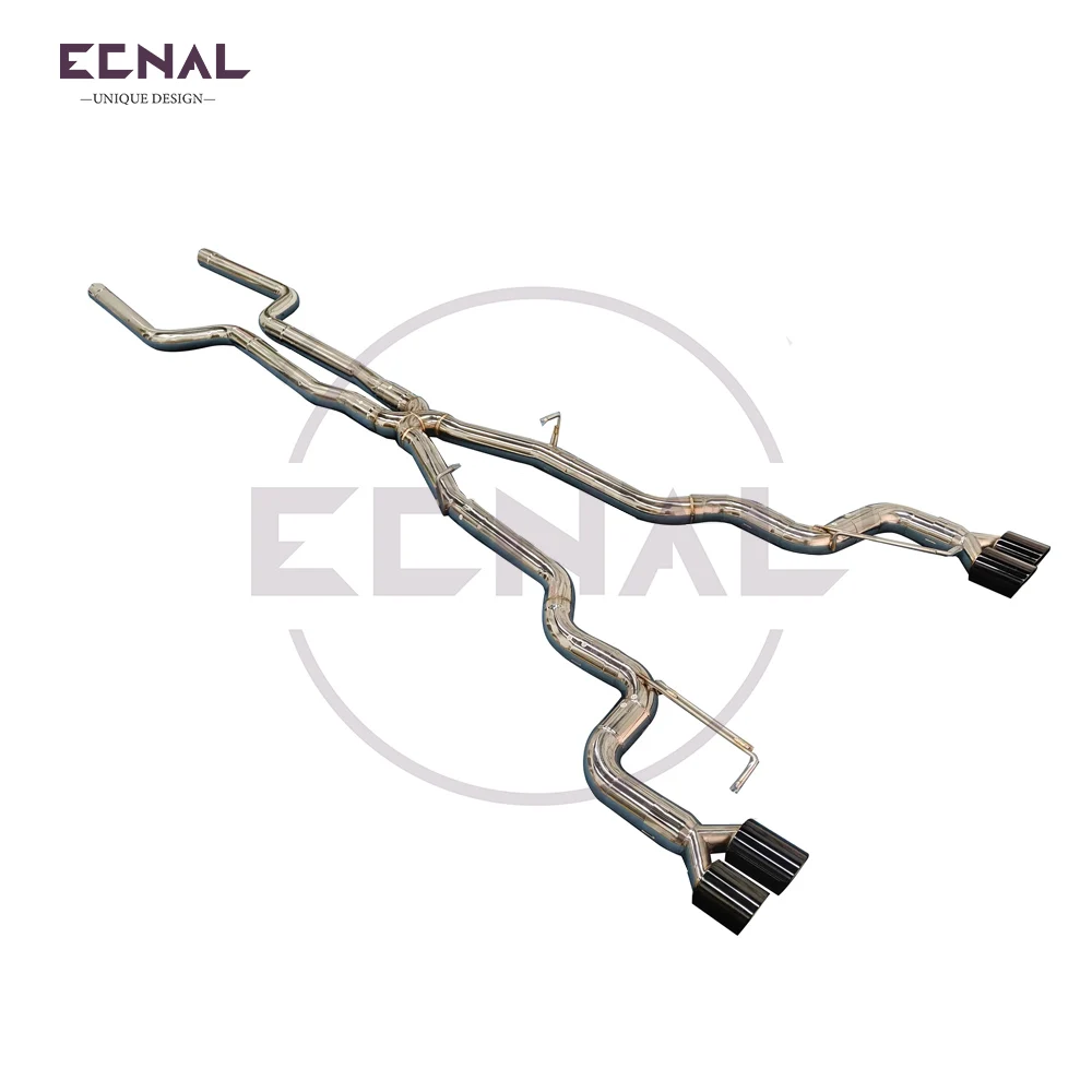 

Ecnal Exhaust Catback without Valve for BMW M5 F90 V8 4.4T High Performance SS304 Straight-through Sport Exhaust Pipe System