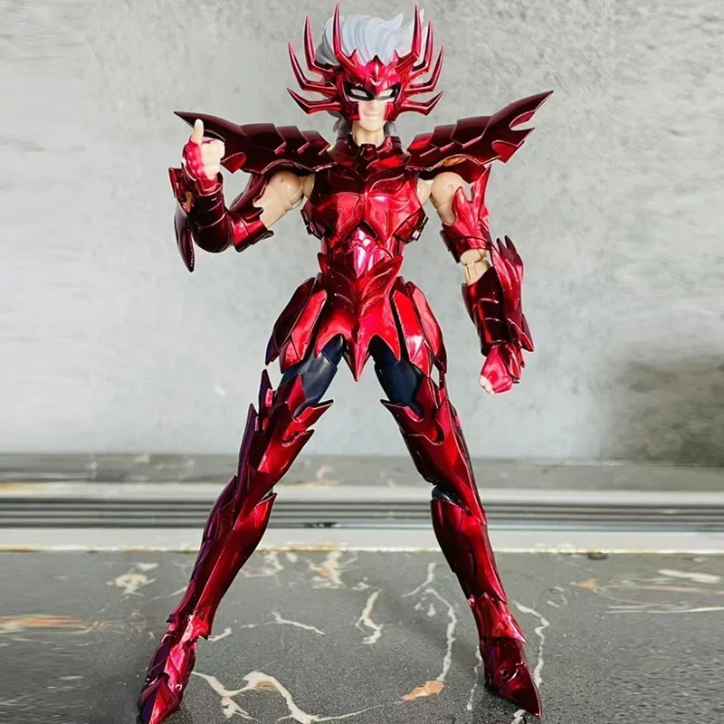 Auf Lager jm Modell Saint Seiya Mythos Stoff ex hades Gespenster übertreffen dunklen Krebs Todes maske Tierkreis Ritter Action figur Spielzeug Geschenk