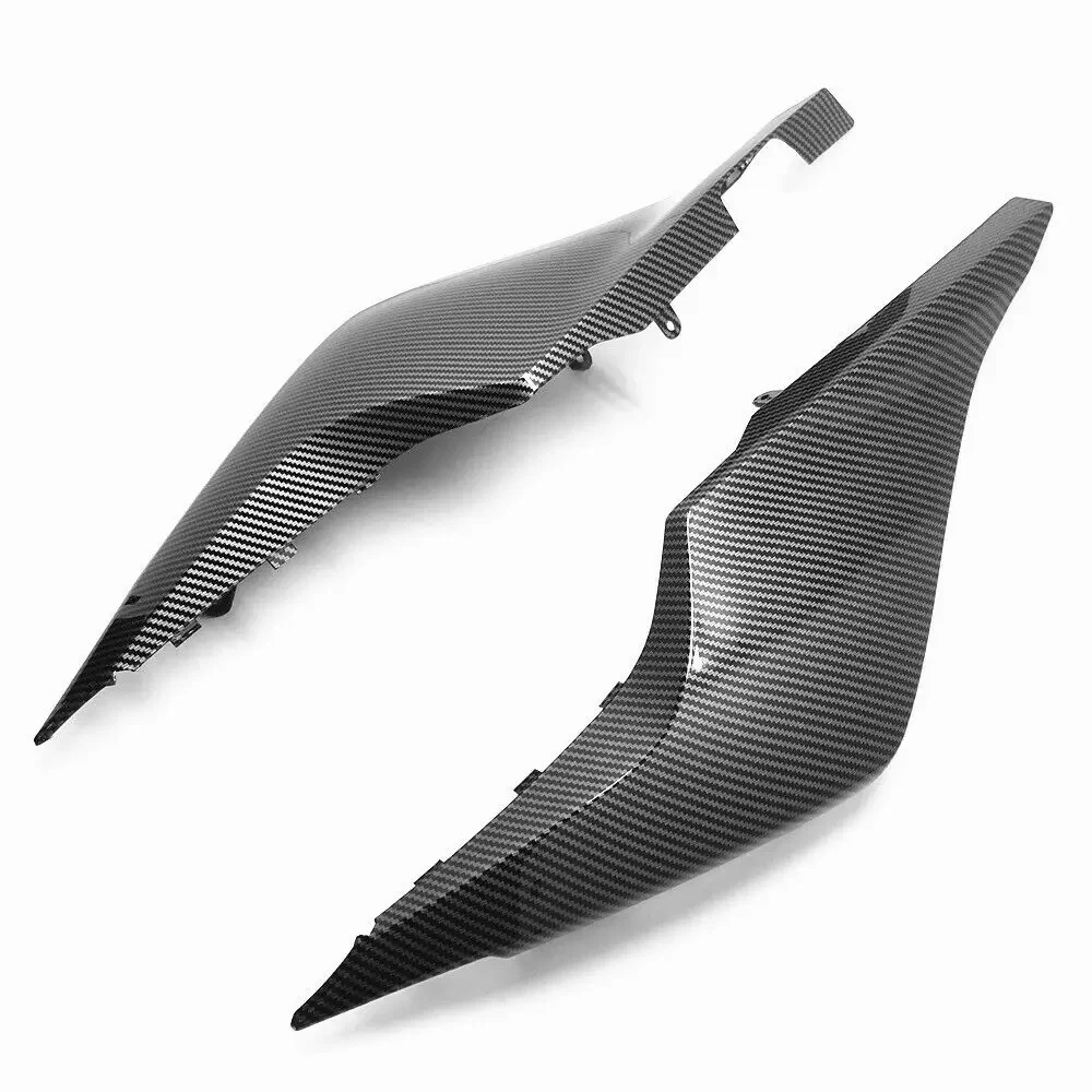 For HONDA VFR 1200 2010 2011 2012 2013 2014 2015 2016 2017 Rear Side Tail Seat Fairing Cover Cowl Carbon Fiber Color