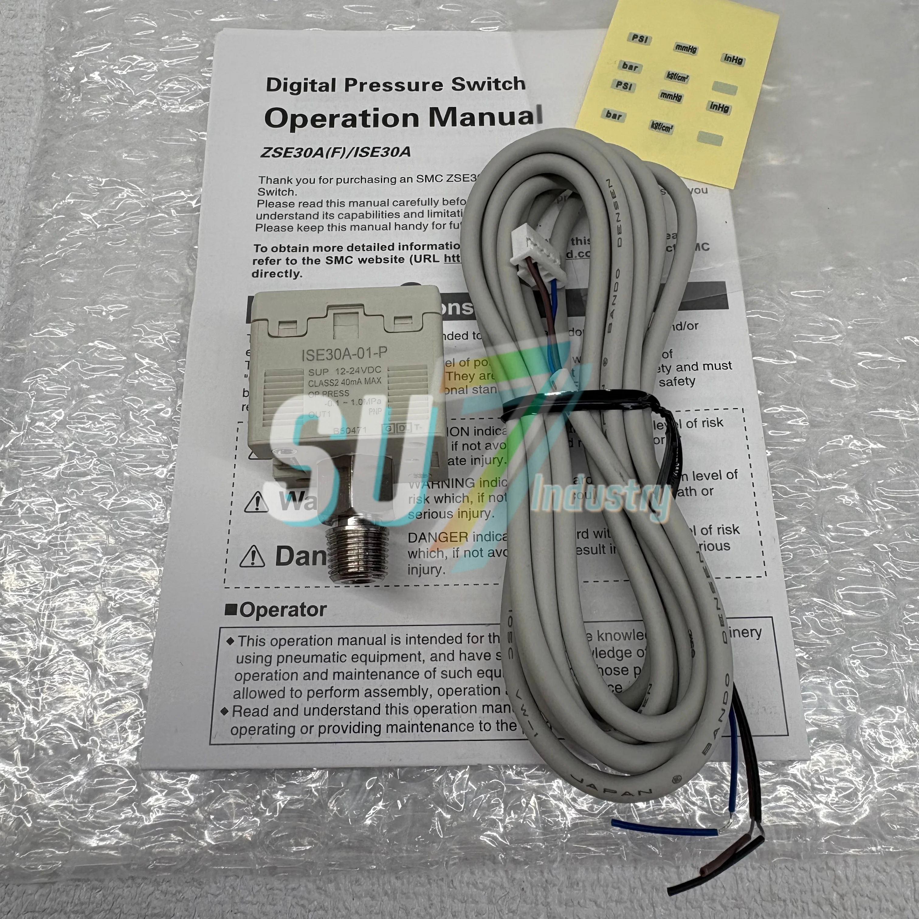 New original   digital pressure gauge ISE30A-01-P-L