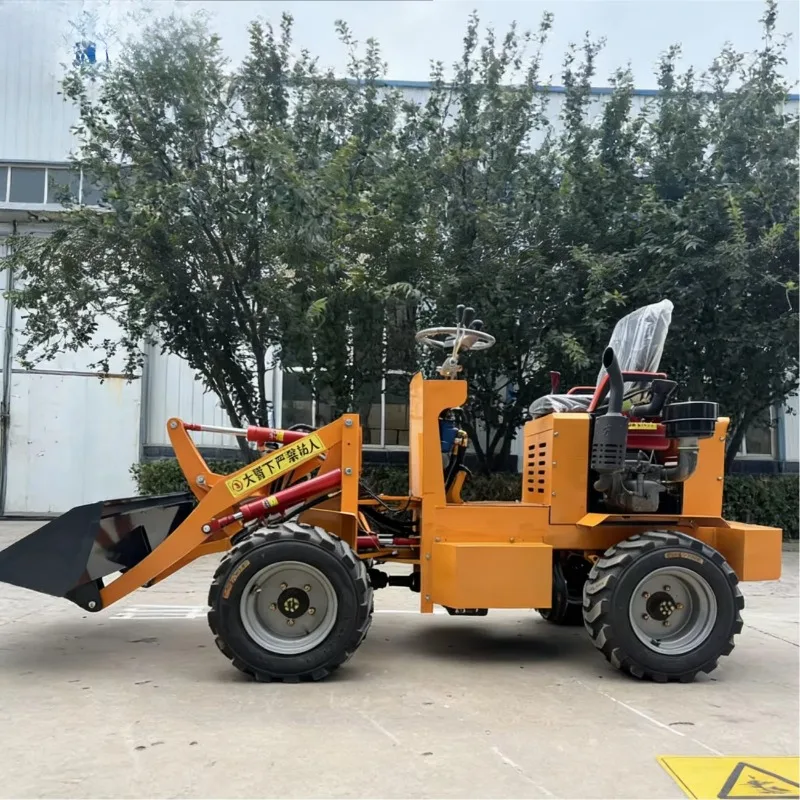 Customized High Efficiency Diesel Loader Strong Power Stable Performance Construction Farm Garden Use Wheel Loader