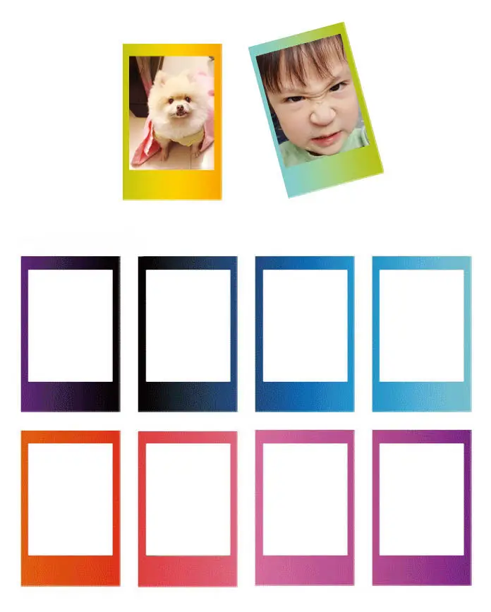 Fujifilm Rainbow Films Instax Mini Film 10-50Sheets Photo Paper For Fujifilm Instant Camera Mini 13 41 EVO 12 9 SE Link+ Printer view 3