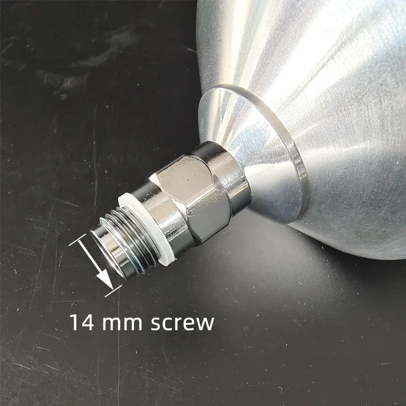 

Пистолет-распылитель, горшок, чашка для Devilibiss, алюминиевый сплав, одна банка, аксессуары, 600 мл, автомобильные инструменты для аэрографа