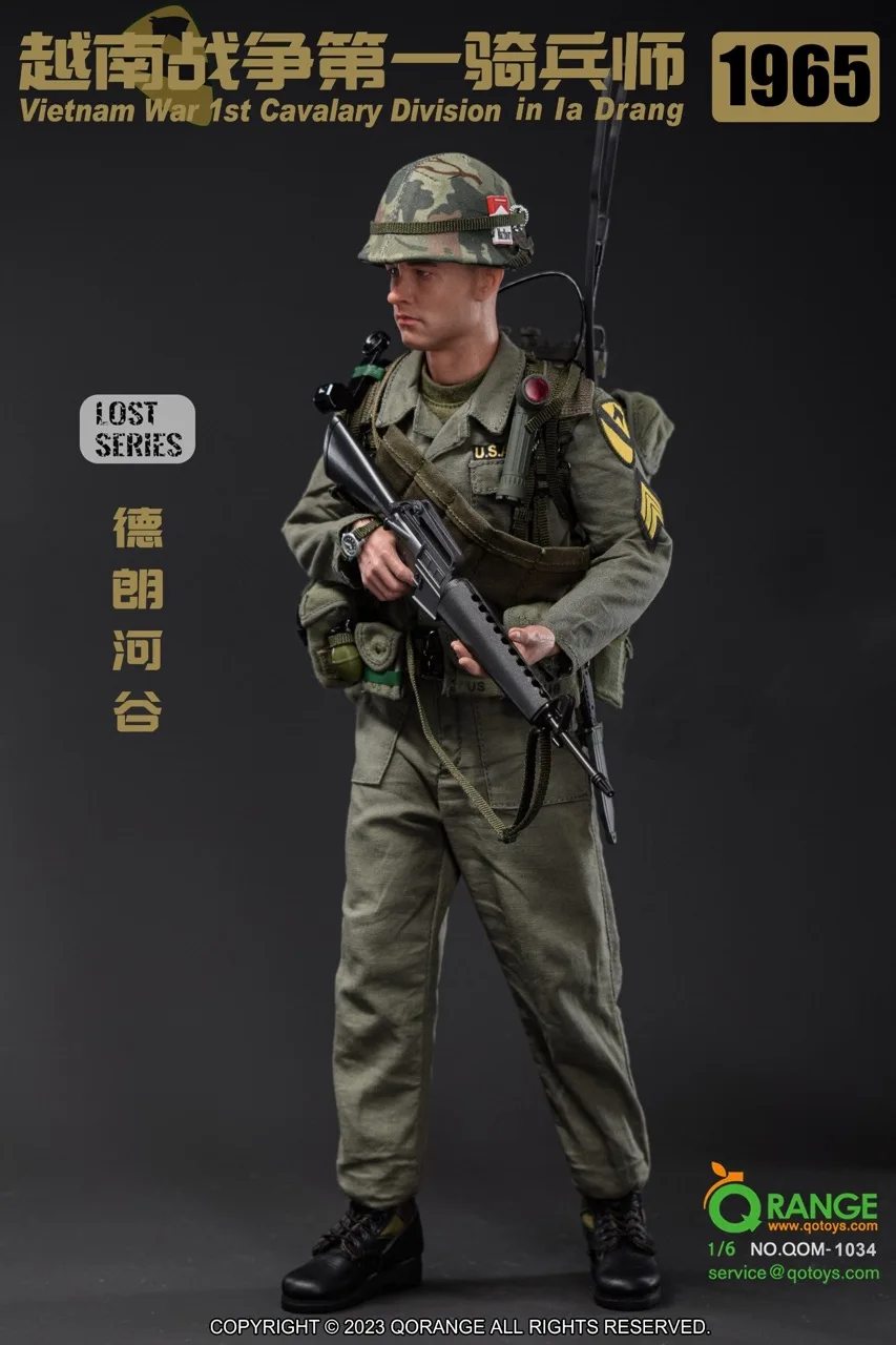 Accessories Model for QORANGE QOM-1034 Vietnam War U.S. Army 1st Cavalry 1/6th Scale 12